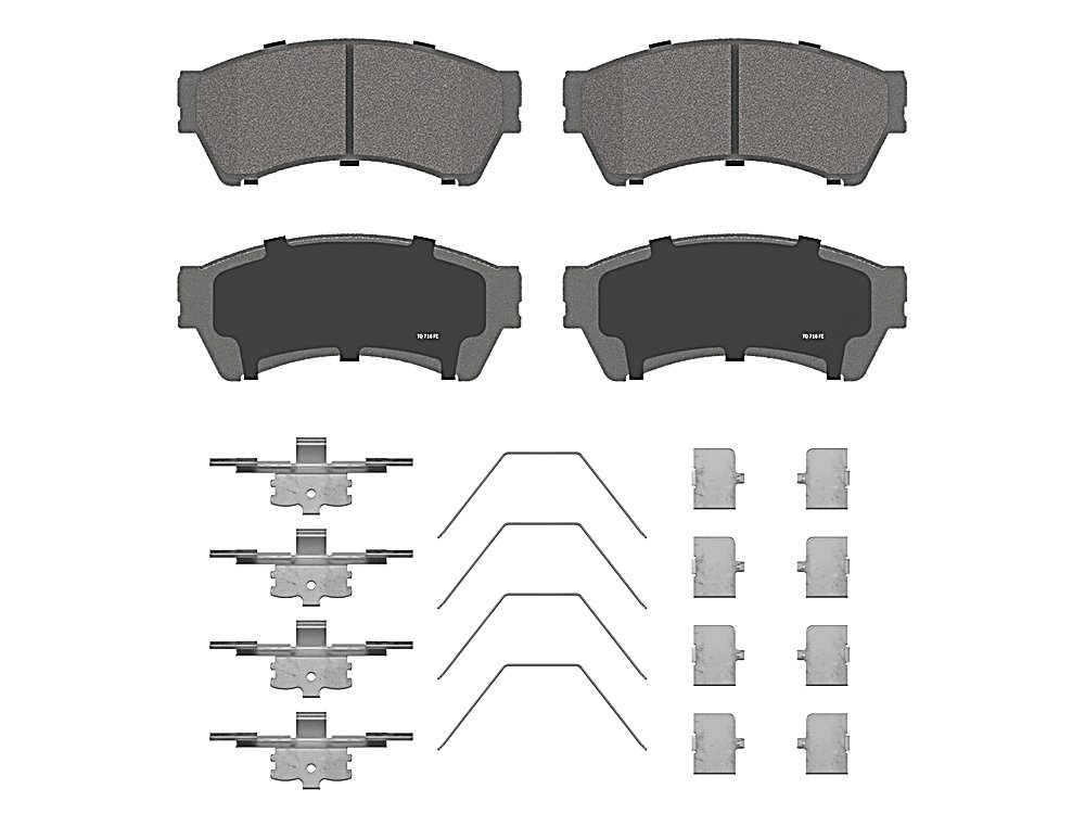 Front Brake Pads - ThermoQuiet