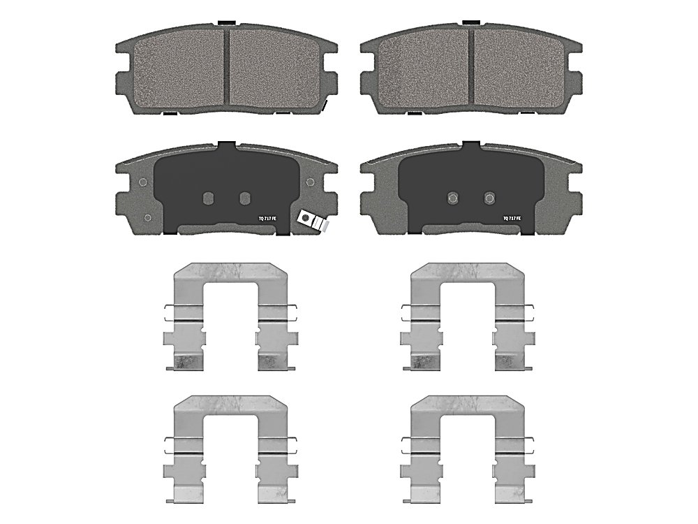 Rear Brake Pads - ThermoQuiet