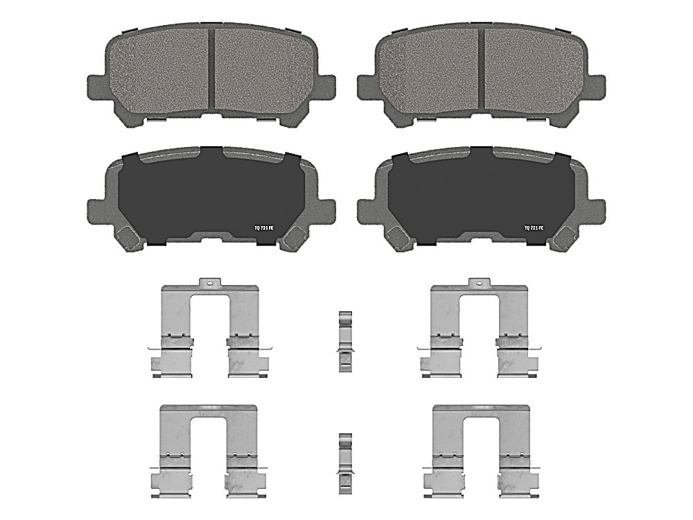 Rear Brake Pads - ThermoQuiet for the Honda Odyssey