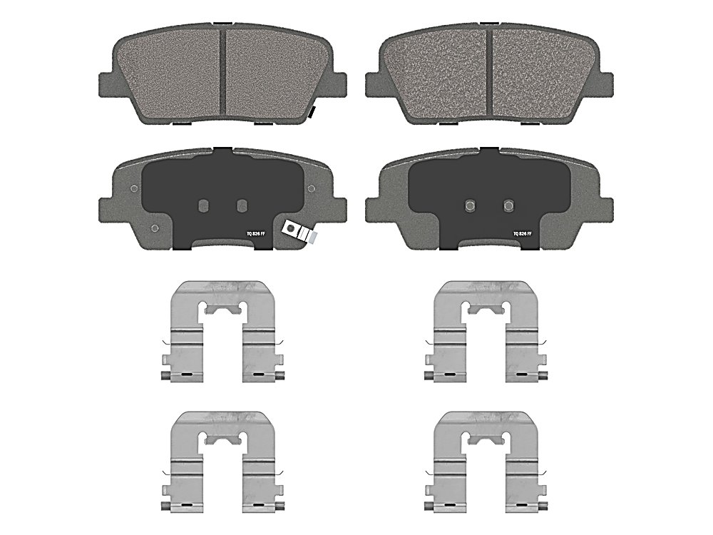 Rear Brake Pads - ThermoQuiet