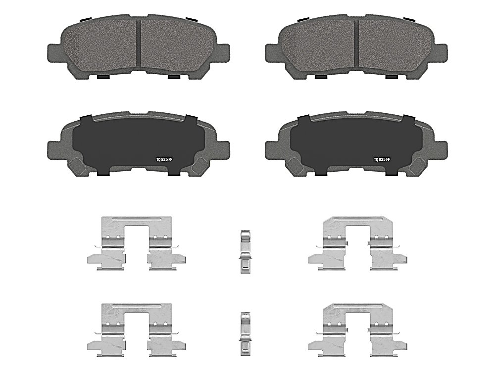 Rear Brake Pads - ThermoQuiet for the Toyota Highlander