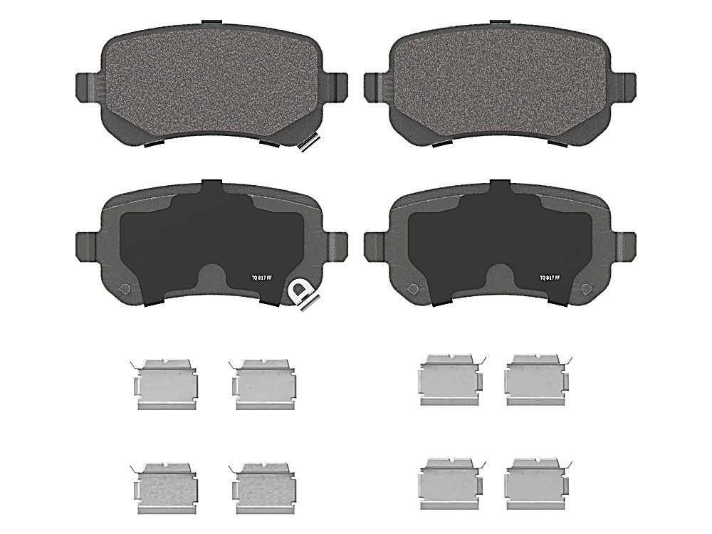 Rear Brake Pads - ThermoQuiet