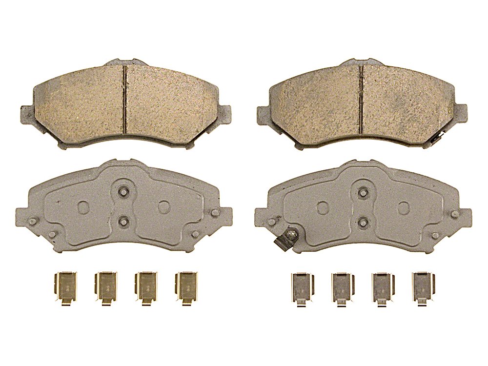 Front Brake Pads - w/ Mech. Sensor - ThermoQuiet