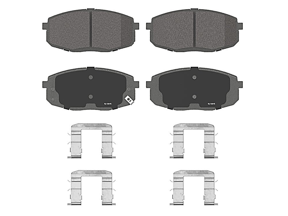 Front Brake Pads - ThermoQuiet