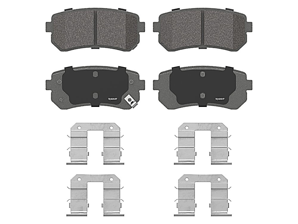 Rear Brake Pads - ThermoQuiet