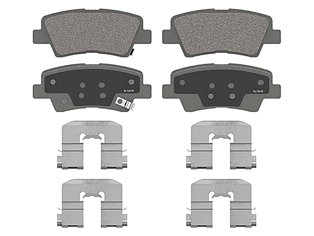 Rear Brake Pads - ThermoQuiet for the Hyundai Sonata