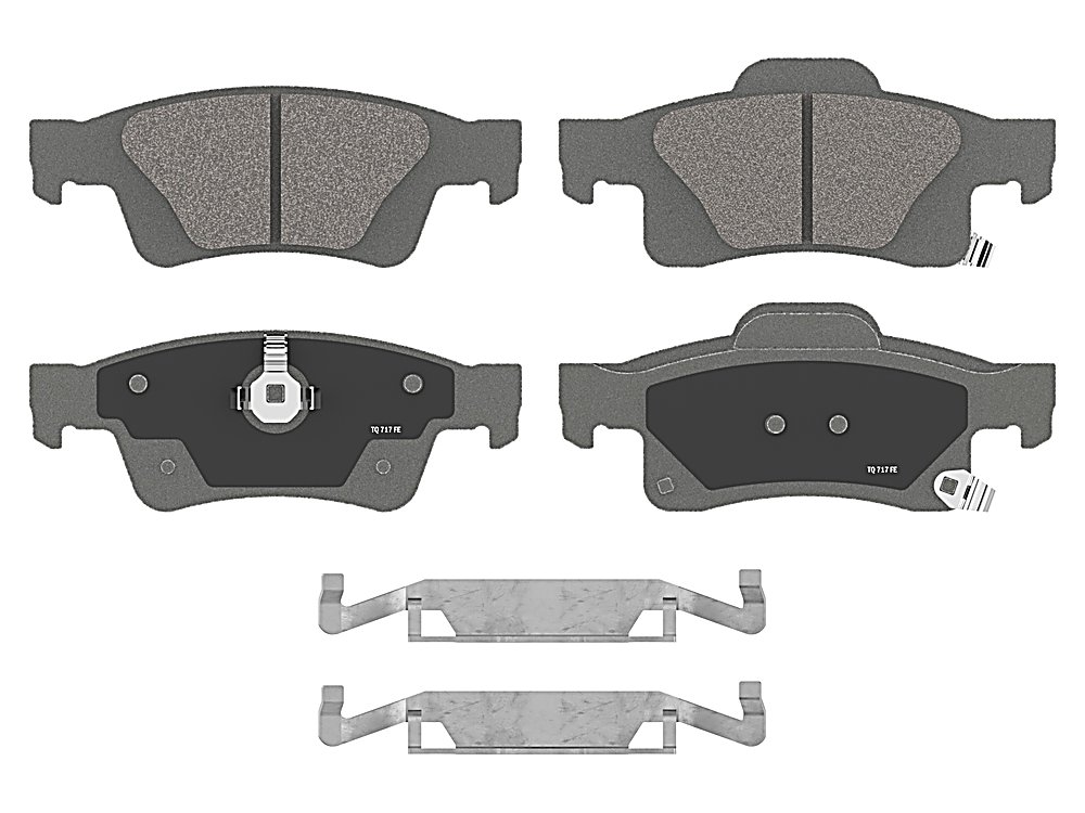 Rear Brake Pads - ThermoQuiet for the Jeep Grand Cherokee