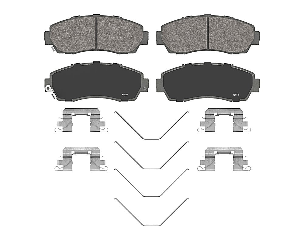 Front Brake Pads - ThermoQuiet