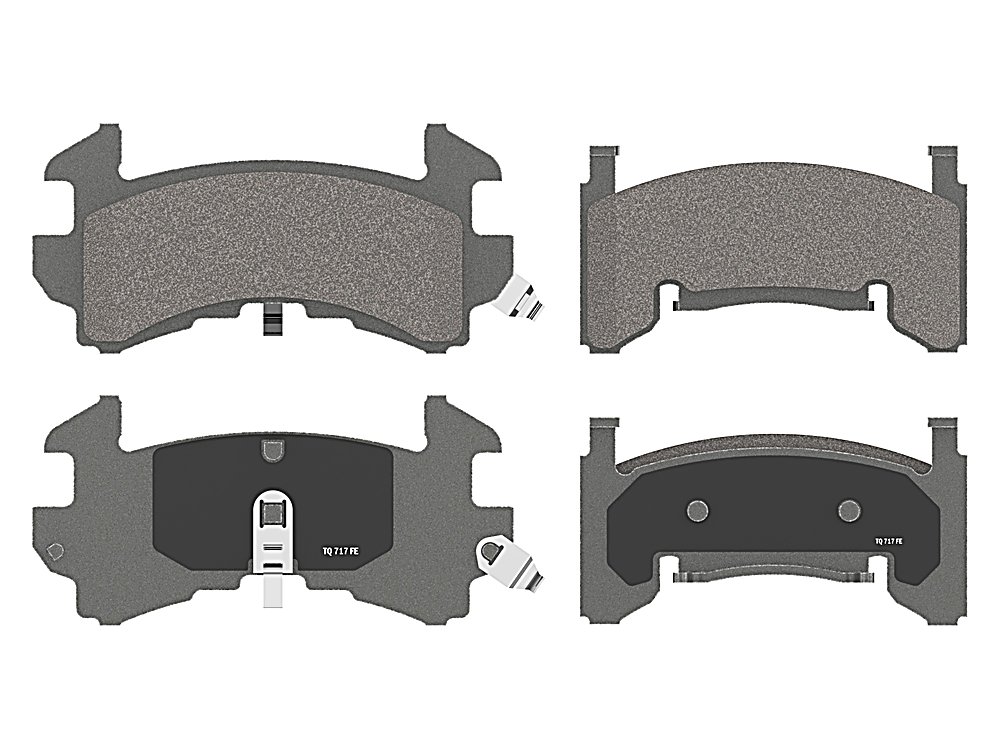 Rear Brake Pads - Ceramic - ThermoQuiet