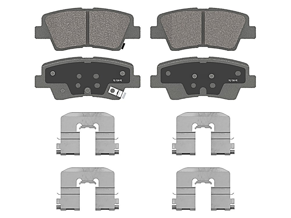 Rear Brake Pads - ThermoQuiet