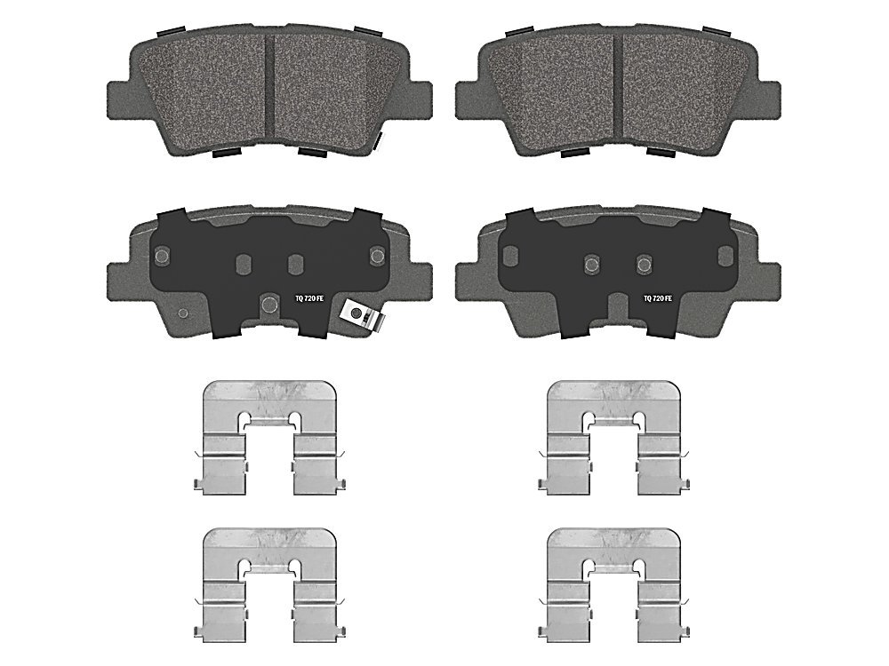 Rear Brake Pads - ThermoQuiet