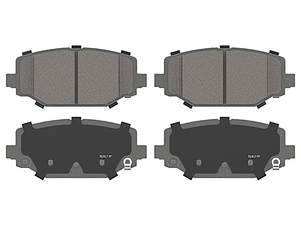 Rear Brake Pads - ThermoQuiet
