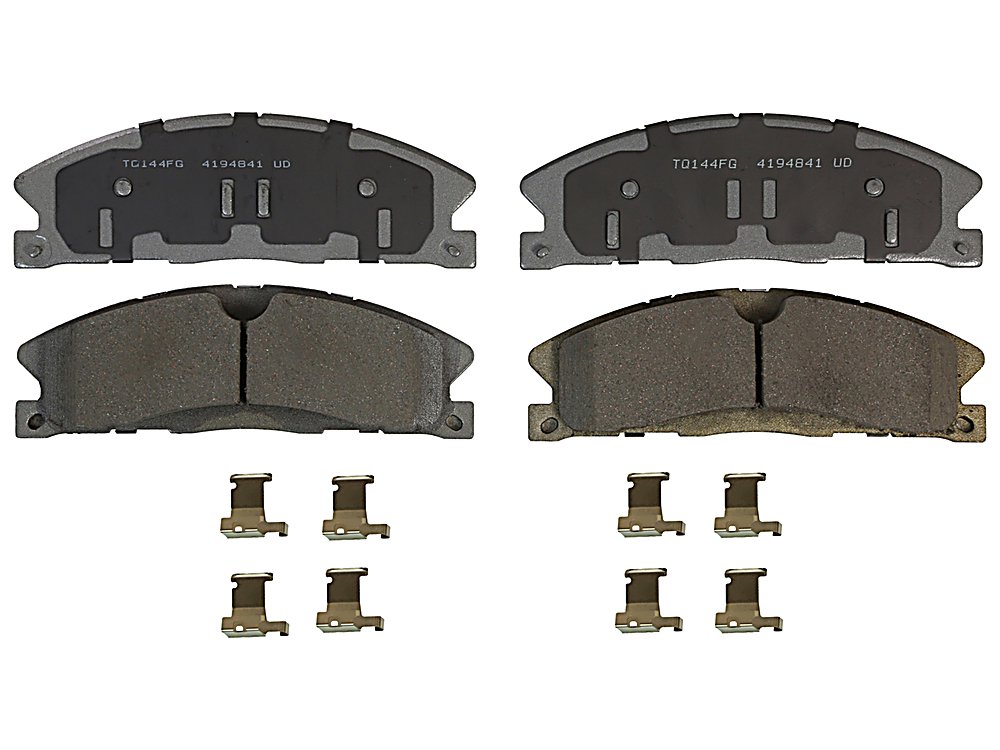 Front Brake Pads - Ceramic - ThermoQuiet for the Ford Explorer