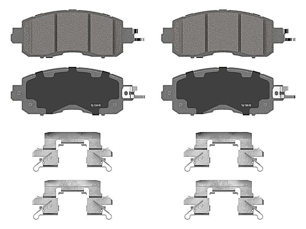 Front Brake Pads - ThermoQuiet