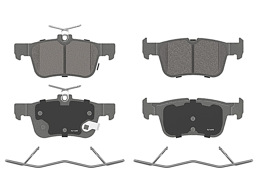 Rear Brake Pads - ThermoQuiet for the Ford Escape