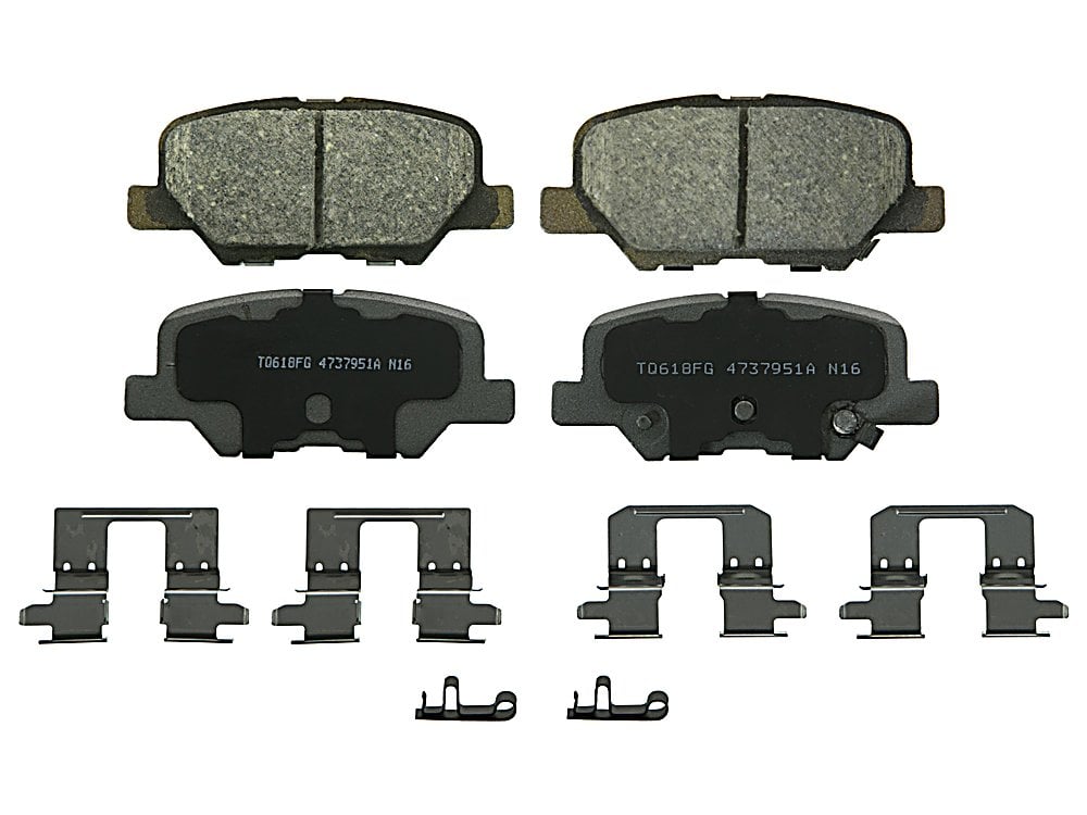 Rear Brake Pads - ThermoQuiet