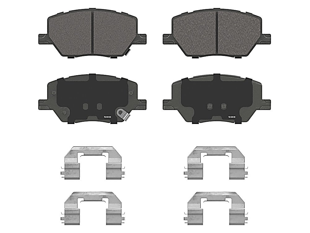 Front Brake Pads - ThermoQuiet