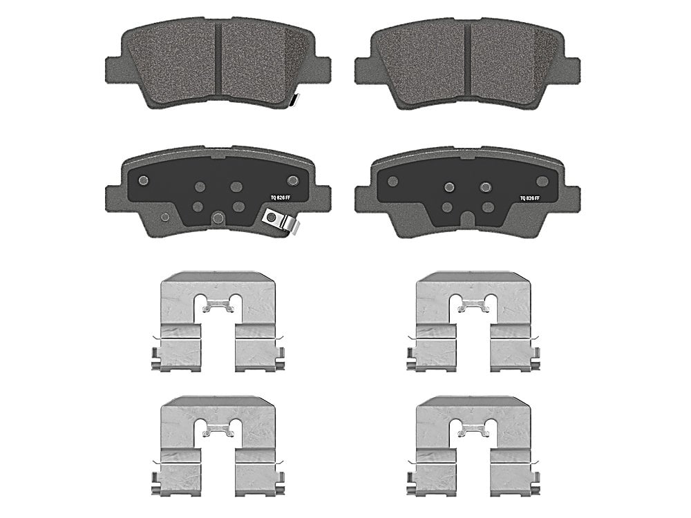 Rear Brake Pads - ThermoQuiet