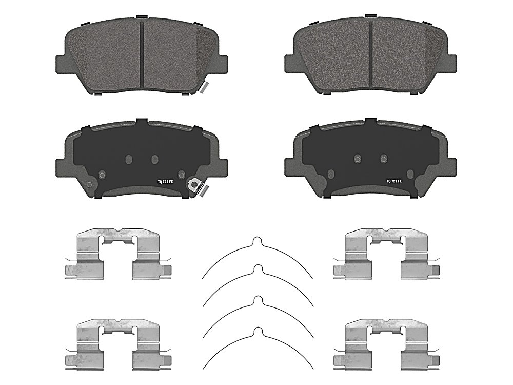 Front Brake Pads - ThermoQuiet