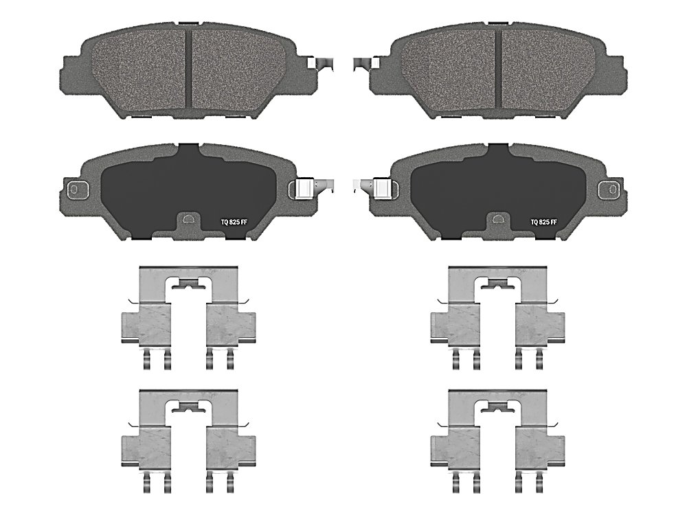 Rear Brake Pads - ThermoQuiet