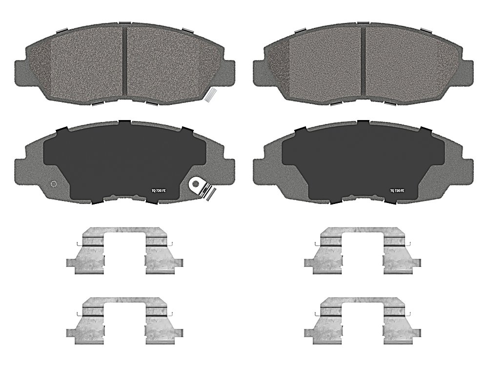 Front Brake Pads - ThermoQuiet