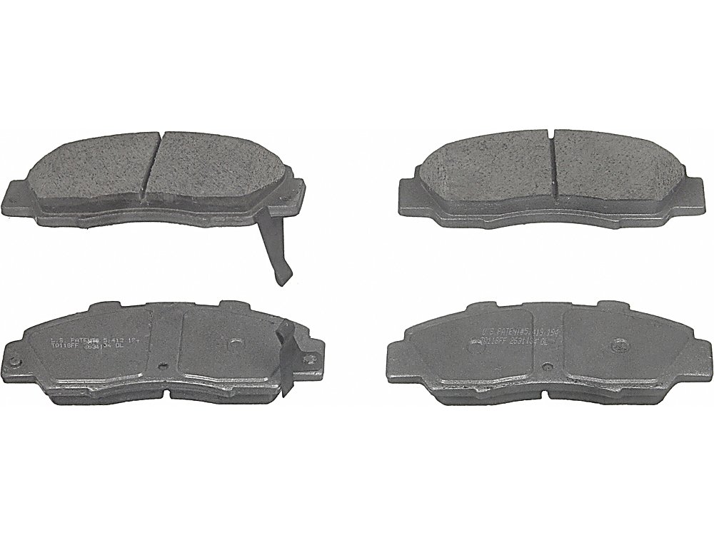 Front Brake Pads - ThermoQuiet
