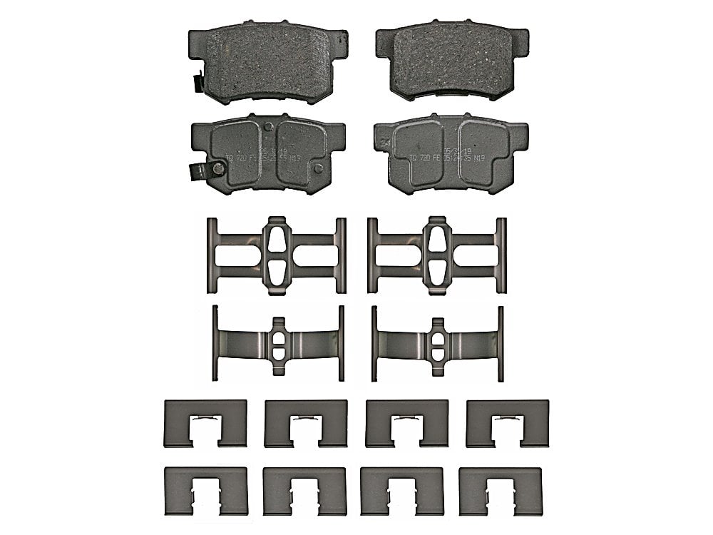 Rear Brake Pads - ThermoQuiet