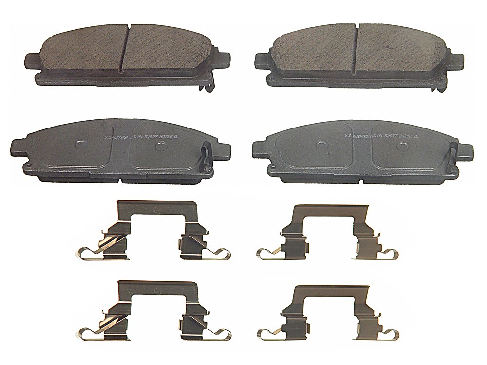 Front Brake Pads - Ceramic - ThermoQuiet