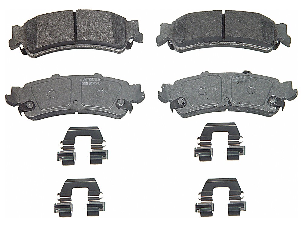 Rear Brake Pads - Ceramic - ThermoQuiet