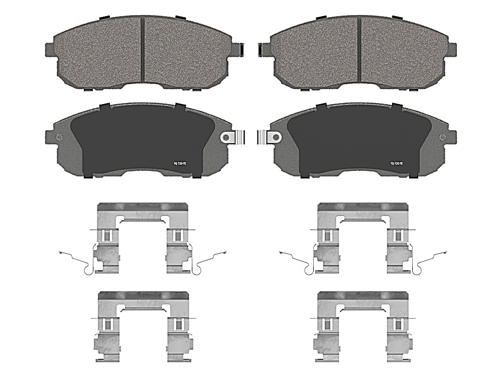 Front Brake Pads - ThermoQuiet