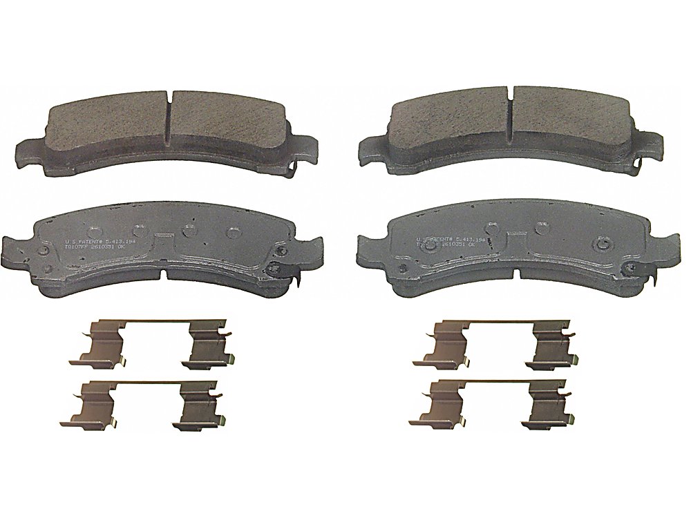 Rear Brake Pads - ThermoQuiet for the Chevrolet Express 3500