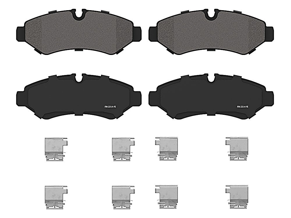 Rear Brake Pads - Severe Duty