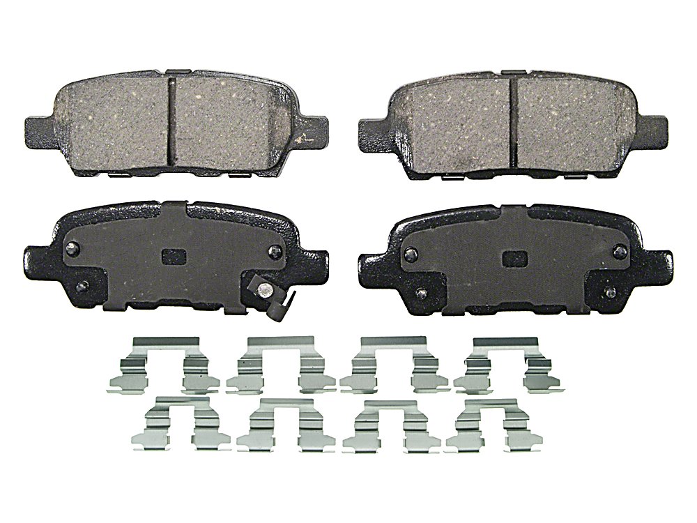 Rear Brake Pads - w/ Mech. Sensor - QuickStop