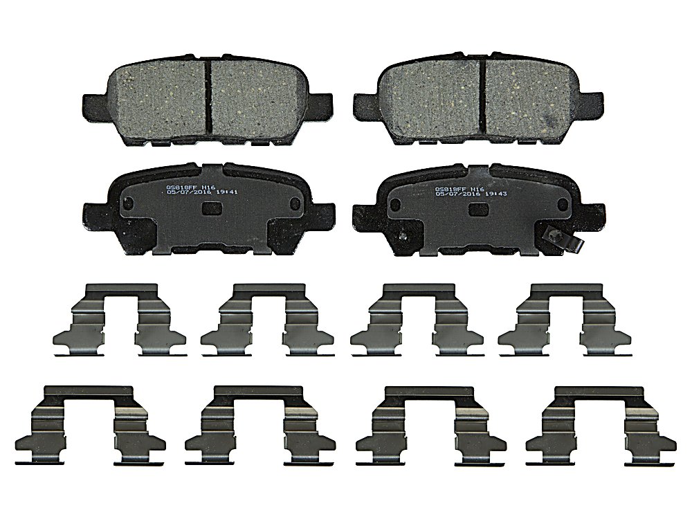 Rear Brake Pads - Solid Rotor - QuickStop for the Nissan 370z